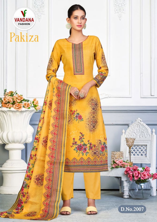 Vandana Pakiza Vol 2 Printed Cotton Dress Materials
